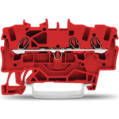 WAGO 2001-1303 BORNE DE PASSAGE 4,20 MM RESSORT DE TRACTION ROUGE 100 PIÈCES