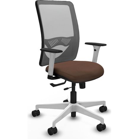 Silla de oficina piqueras y crespo Zulema blanco espuma alta densidad (1/2)