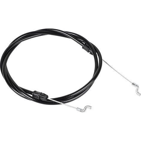 1.47m Cable Traction Tondeuse, Câble d'accélérateur Tondeuse avec Serre-câble Z, Compatible avec Fuxtec FX-RM Tondeuse (1/5)