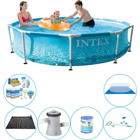 Intex Piscine Tubulaire Ronde - 305x76 cm - 6-pièces S20964 (1/5)