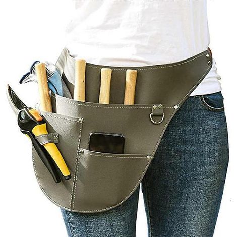 Ceinture porte-outils ajustable pour le jardinage, la floriculture, la taille et les travaux manuels.-AquaForge (1/5)