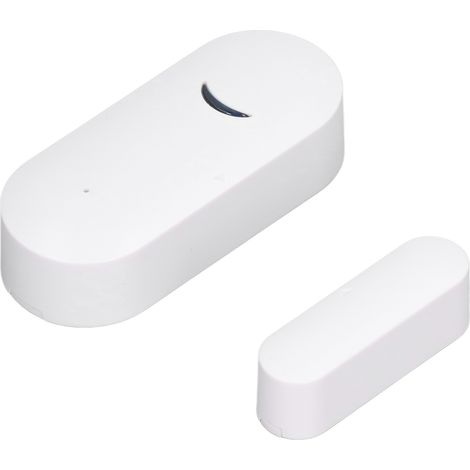 Détecteur de porte/fenêtre WiFi 2,4 GHz sans fil pour la sécurité de votre maison connectée : capteur d'alarme, contrôle via application, 3 V (1/5)