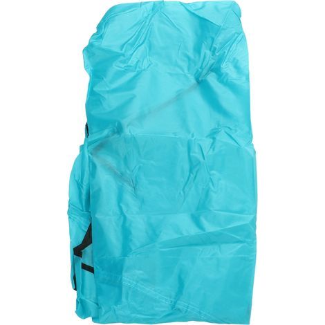 Dreieckige Markise aus Segeltuch und Edelstahl, 4x4x4 m, mit 3 Seilen, blau, ideal für Hof, Rasen oder Garten. (1/5)