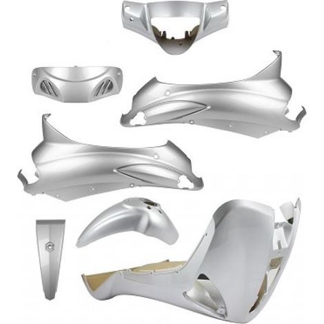 Kit carénage pour Scooter Piaggio 125 Liberty 2009 à 2012 Gris