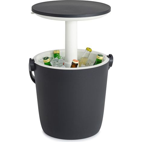 Go Bar 16L Portable Cooler Table - Grey