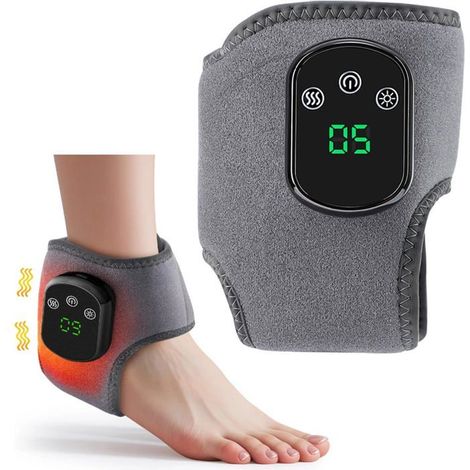 Masseur de Pieds Électrique avec Massage Thermique et Vibrations Réglables (1/5)