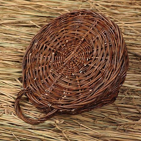 Panier suspendu Tbest, décoration murale, support pour plantes rétro rustique jardin, balcon, maison (1/4)