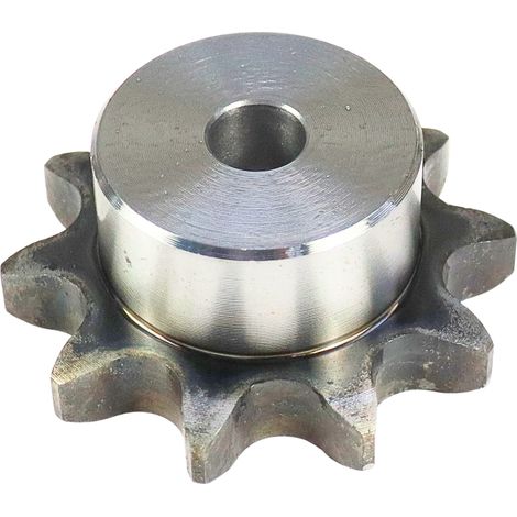 Pignone a catena temprato con mozzo flangiato MORGA 12B-1 (R1 3/4) Z-10 diametro esterno 69,8 mm (1/4)