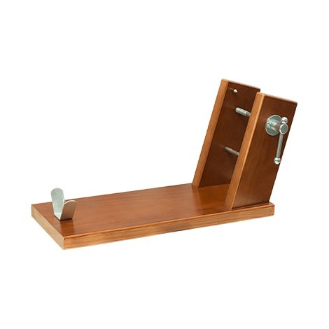 Schinkenhalter Lackiert Nussbaum Rioja Holz Eko Buarfe