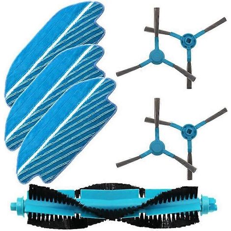 Filtre HEPA, brosse latérale principale et lingette de rechange pour aspirateur robot Xiaomi Stytj02Ym Viomi V2 Pro/Conga 3490 3690 (1/2)