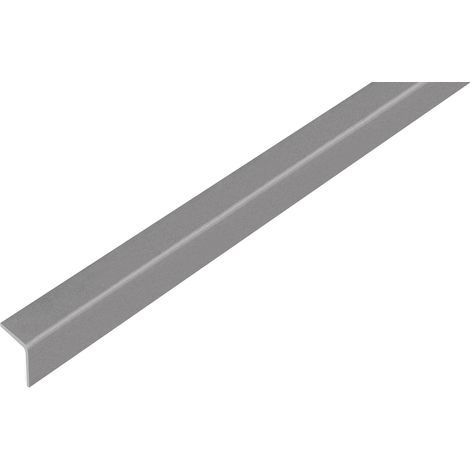 PROFILO ANGOLARE ADESIVO 20X20X1000MM PVC GRIGIO