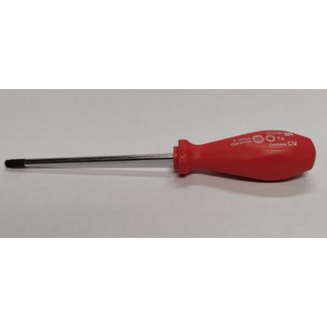 SUKI - GIRAVITE TORX TX27 PER VITI CONTESTA A STELLA - MANICO ROSSO