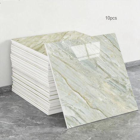 10 Bögen selbstklebende Tapete in Keramikfliesenoptik (Keramikoptik, Maße: 30 x 30 x 0,8 cm) (1/5)