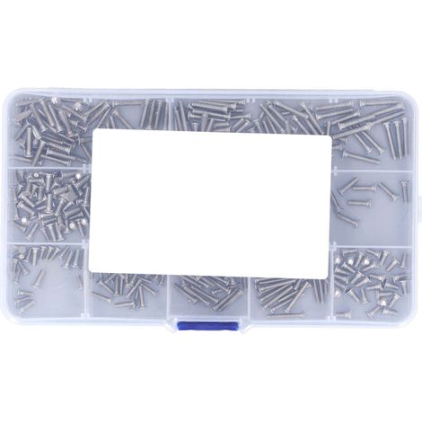 Kit de 400 vis à riveter pour soudage électrique en acier inoxydable - 9 spécifications (1/5)
