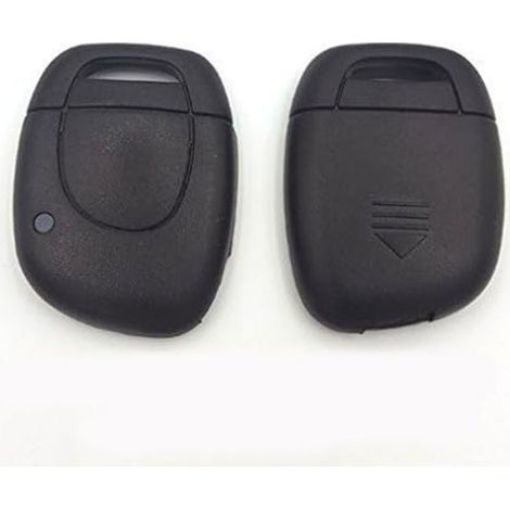 Coque de clé Compatible avec Renault Twingo Clio Kangoo Espace Laguna Megane Master 1 Bouton n°1 (1/4)