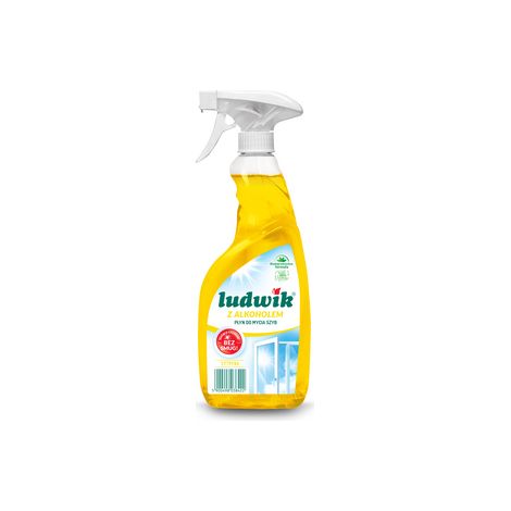 Ludwik Glas- und Fliesenreiniger 600 ml - mit Zitronenalkohol