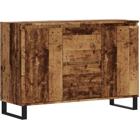 Maison Exclusive - Credenza Legno Antico 101,5x35x70 cm in Legno Multistrato