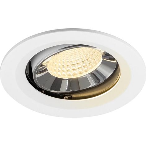 Spot encastré Numinos Move M blanc/chrome 3000K - 55 deg - 1009684