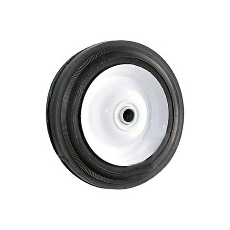 Roue acier LAWN BOY 678637 - 682974 - 678638 - 682972 - avec bagues auto-lubrifiantes - moyeu déporté