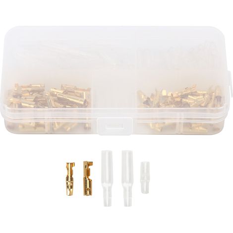 Bornes à sertir 120mm mâle femelle, 3.9 pièces, isolation sûre et Durable, ignifuge, bornes enfichables pour connexion de fil (1/5)