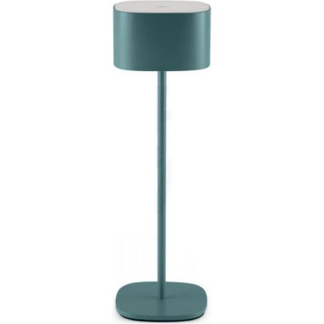 Alpha elettronica lampada da tavolo decorativa ricaricabile verde jo38610v (1/3)
