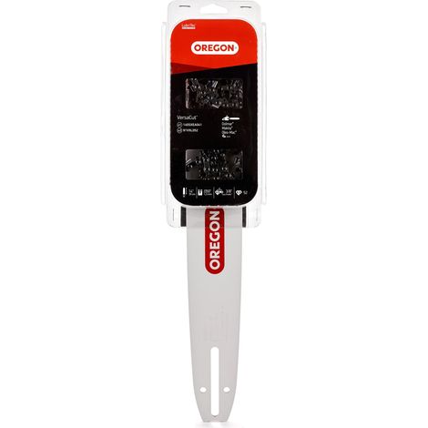 Oregon Schienen-Ketten-Set 1+2 AdvanceCut mit 1 Führungsschiene und 2 Sägeketten 3/8", 1.3 mm, 35 cm, 52 Tgl.