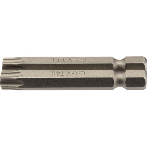Draper T40 1/4 Hex. Draper TX-STAR&174 Insert Bit 50mm Long x 2 (66624) (1/5)