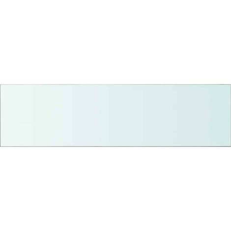 Maison Exclusive - Regalboden Glas Transparent 110x30 cm (1/3)