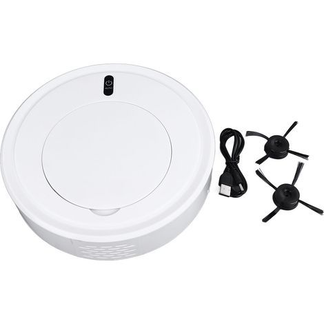 Intelligenter 3-in-1-Saugroboter, leise, weiß, 22 x 22 x 5 cm, mit integriertem Akku (1/5)