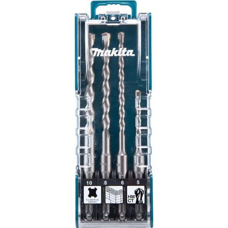 MAKITA D-74136 (4pc) SDS+ TCT drill bit set