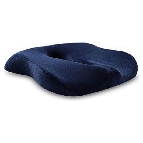 Coussin de chaise antidérapant, coussin de siège en mousse à mémoire de forme, coussin de siège orthopédique for bureau, coccyx, sciatique, soulagement de la douleur dans le bas du dos ( Color : Dark (1/5)