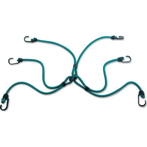 MASTER LOCK Tendeurs Araignée avec 6 Crochets [Crochets Inversés] 3105EURDAT - Idéal pour Sécuriser et Transporter des Charges sur les 2 Roues