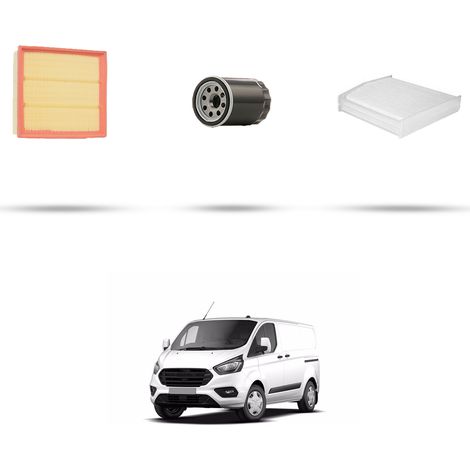 Kit tagliando 3 filtri compatibile con Ford Transit Custom 2.0 EcoBlue 100kw dal 2023 (1/4)
