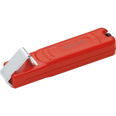 Couteau à dénuder NWS Al+Cu 130 mm, pour câbles de 8 à 28 mm de diamètre.