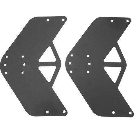 Charnière de trappe à carburant en acier inoxydable, support de montage 2 pièces, remplacement pour Wrangler JK JL JT (1/5)
