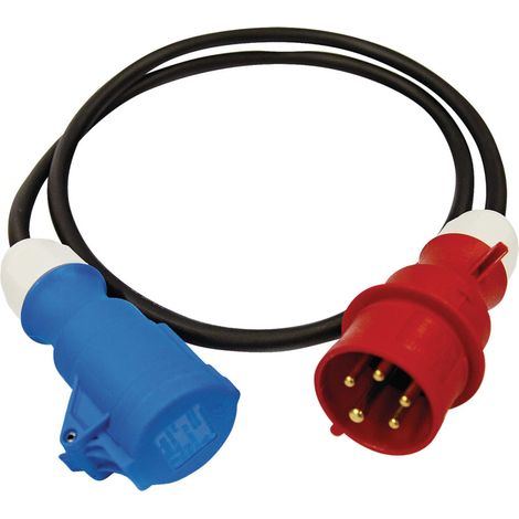 cleancraft Adapterleitung 400V Schuko (1/2)