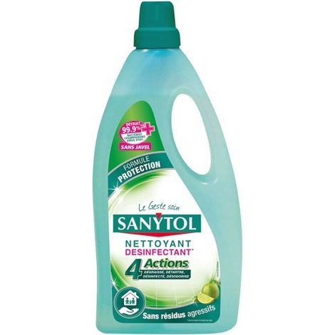 Limpiador desinfectante de 4 acciones 1 L - Sanytol