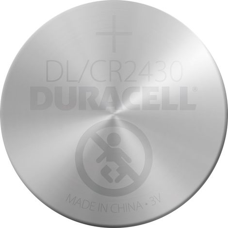 DURACELL Lithium-Knopfzelle, CR2430, 3V, Electronics, 2 Stück (1/2)