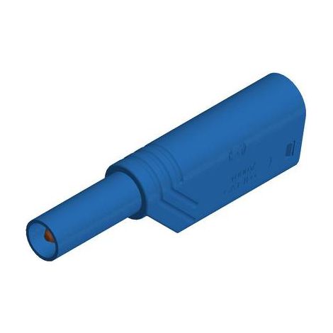 Fiche banane mâle de sécurité Ø de la broche: 4 mm Hirschmann Test & Measurement LAS S WS 934099102 (1/2)