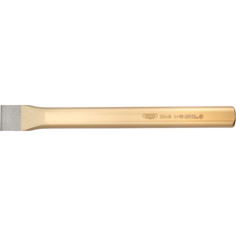 Draper Flat Cold Chisel 28 x 250mm – Hardened Chrome Vanadium Steel for Heavy-Duty Metalworking and Demolition (1/5)