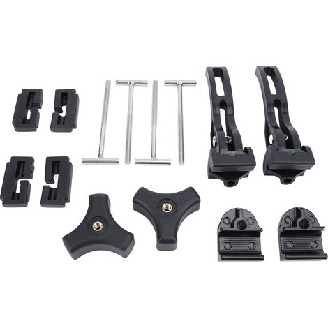 Kit de repuestos y accesorios para lonas rígidas plegables de tres y cuatro secciones para camiones: sujetadores, pernos, tuercas y abrazaderas (delanteras y traseras). (1/5)