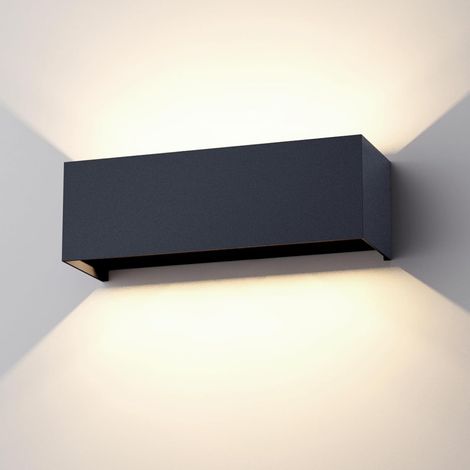 1 Applique Murale,Angle Réglable 0-120°,Aluminium IP65,30W 400K Intérieur Extérieur