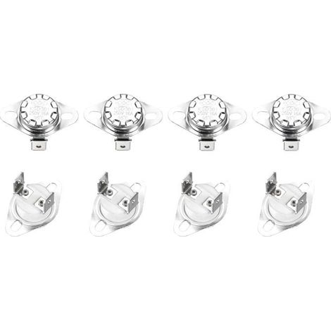 Interrupteur de température KSD301 - Lot de 8 - Céramique - 95 °C normalement fermé - Four à micro-ondes - 250 V 16 A (1/4)