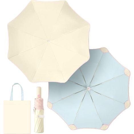 Parapluie pliant golf 10 baleines, homme/femme, UV, auto, mousqueton. (1/5)