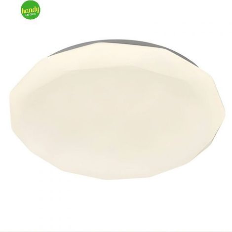 Plafoniera LED RGB Tanya Novecento Ø38 cm diamante
