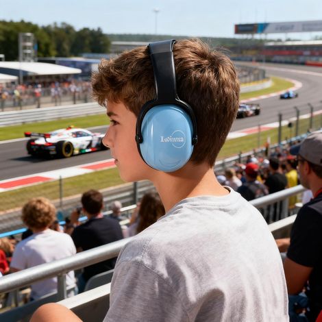 Casque Anti Bruit Bebe, Protection Auditive pour Enfants Jusqu'à 16 Ans, Casque Réglable Confortable Prévient les Troubles Auditifs (1/5)