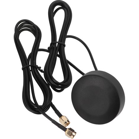 Antenne GPS 4G étanche extérieure avec boîtier rond et sortie centrale GPSJG004 pour signal renforcé