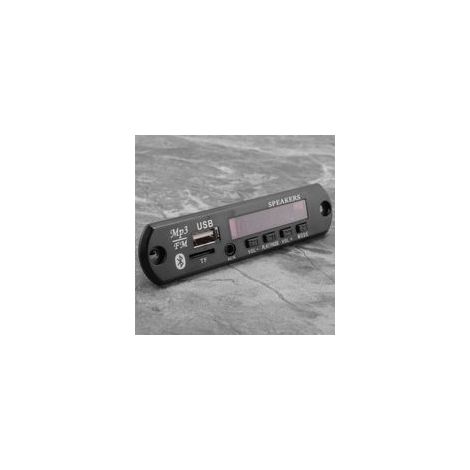 Module Bluetooth USB MP3 FM Radio AUX TF Carte SD Décodeur Audio 12V pour Voiture (1/4)