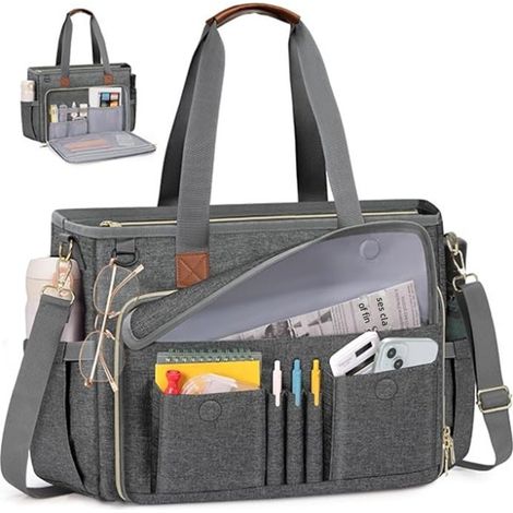 Sac bandoulière portable pour femme, ordinateur d'infirmière mallette. (1/5)
