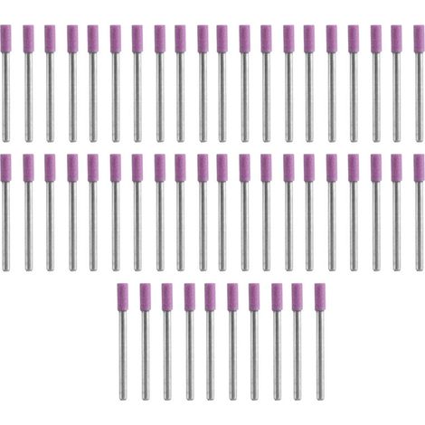 Set di 50 mole abrasive per utensili rotanti con testa abrasiva da 4 mm (1/4)